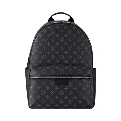 Pre-owned Louis Vuitton Discovery Backpack Mm 'black Monogram Eclipse Canvas' | Men's Size Onesize
