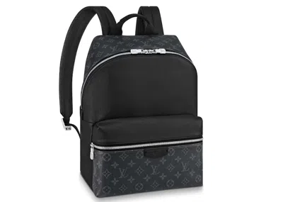 Pre-owned Louis Vuitton Discovery Backpack Pm In Black