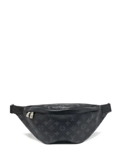 Pre-owned Louis Vuitton Discovery Belt Bag In Black