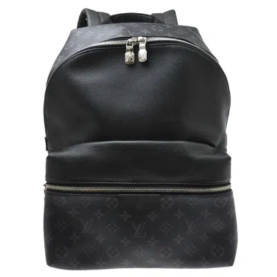 Pre-owned Louis Vuitton Discovery Monogram Black Canvas Backpack Bag ()