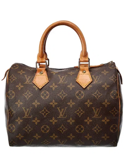 Pre-owned Louis Vuitton Dnu  Monogram Canvas Speedy 25