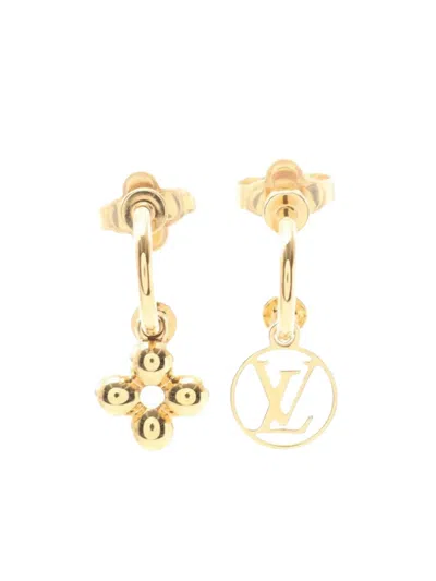 Pre-owned Louis Vuitton Dreille Earrings In Gold