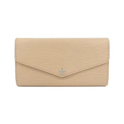 Pre-owned Louis Vuitton Dune Leather Long Wallet (bi-fold) ()