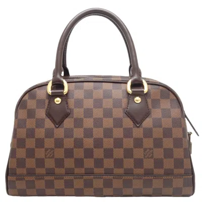 Pre-owned Louis Vuitton Duomo Canvas Tote Bag () In Brown
