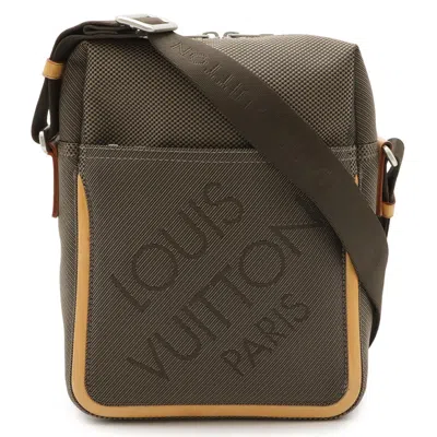 Pre-owned Louis Vuitton Earth Canvas Shoulder Bag () In Brown