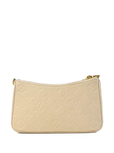 Pre-owned Louis Vuitton Easy Pouch Shoulder Bag In Neutral