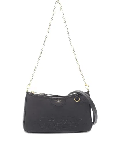 Pre-owned Louis Vuitton Easy Shoulder Bag In Black