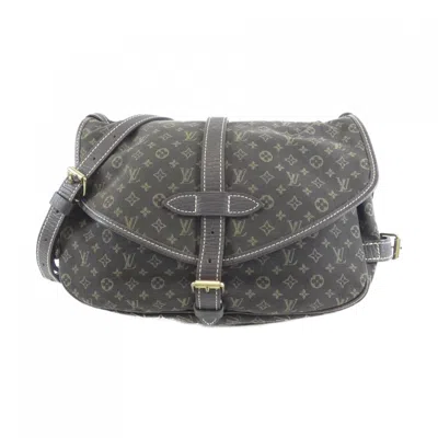 Pre-owned Louis Vuitton Ebene Canvas Shoulder Bag ()