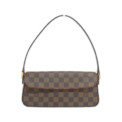 Pre-owned Louis Vuitton Ebene Coated Canvas Shoulder Bag ()