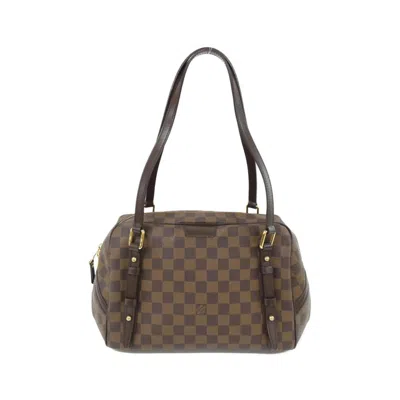 Pre-owned Louis Vuitton Ebene Coated Canvas Shoulder Bag ()