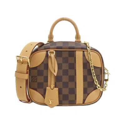 Pre-owned Louis Vuitton Ebene Coated Canvas Shoulder Bag ()