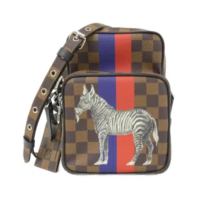 Pre-owned Louis Vuitton Ebene Coated Canvas Shoulder Bag ()