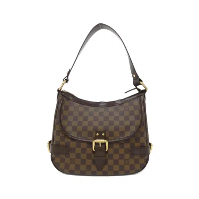 Pre-owned Louis Vuitton Ebene Coated Canvas Shoulder Bag ()