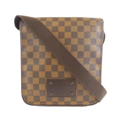 Pre-owned Louis Vuitton Ebene Coated Canvas Shoulder Bag ()