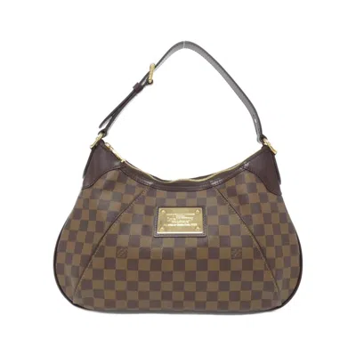 Pre-owned Louis Vuitton Ebene Coated Canvas Shoulder Bag ()