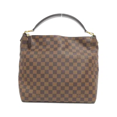 Pre-owned Louis Vuitton Ebene Coated Canvas Shoulder Bag ()
