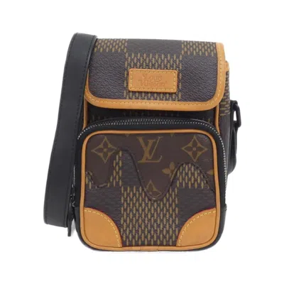 Pre-owned Louis Vuitton Ebene Coated Canvas Shoulder Bag ()