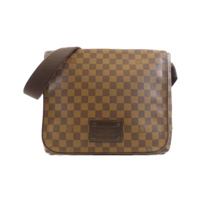 Pre-owned Louis Vuitton Ebene Coated Canvas Shoulder Bag ()