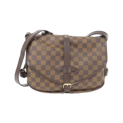 Pre-owned Louis Vuitton Ebene Coated Canvas Shoulder Bag ()