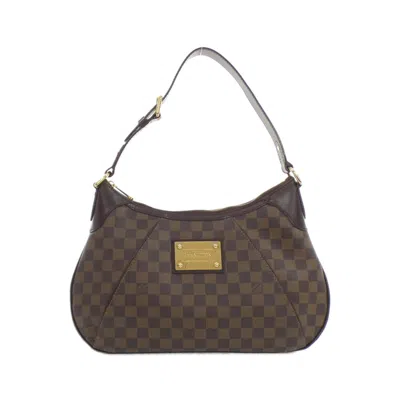 Pre-owned Louis Vuitton Ebene Coated Canvas Shoulder Bag ()