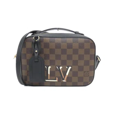 Pre-owned Louis Vuitton Ebene Coated Canvas Shoulder Bag () In Multi