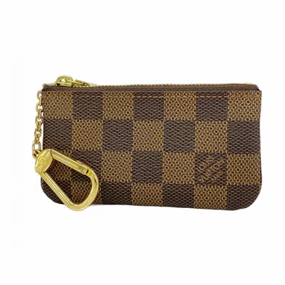 Pre-owned Louis Vuitton Ebene Coin Purse/coin Case ()