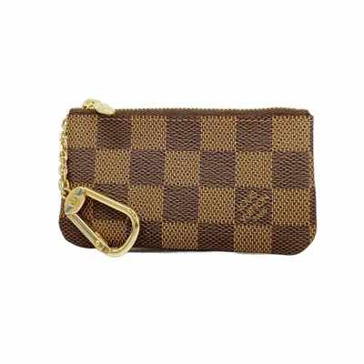 Pre-owned Louis Vuitton Ebene Coin Purse/coin Case () In Brown