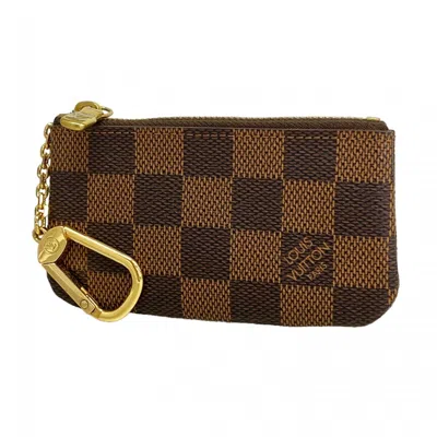 Pre-owned Louis Vuitton Ebene Coin Purse/coin Case ()