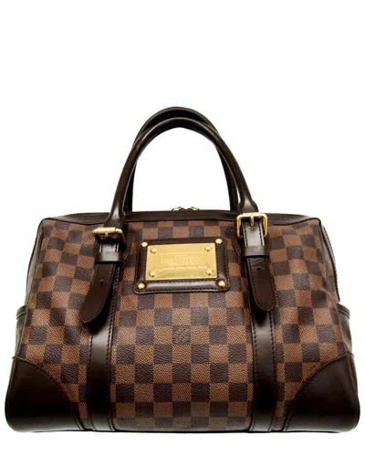 Pre-owned Louis Vuitton Ebene Damier Canvas Shoulder Bag (authentic )