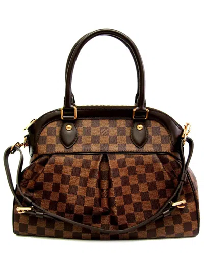 Pre-owned Louis Vuitton Ebene Damier Canvas Shoulder Bag (authentic )