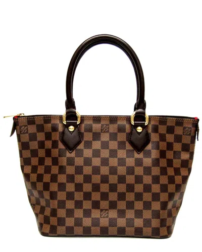 Pre-owned Louis Vuitton Ebene Damier Canvas Shoulder Bag (authentic )