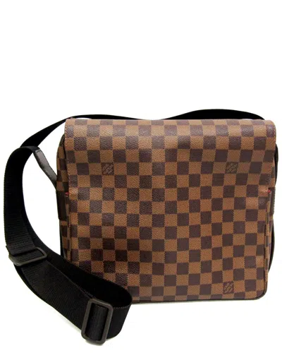 Pre-owned Louis Vuitton Ebene Damier Canvas Shoulder Bag (authentic )
