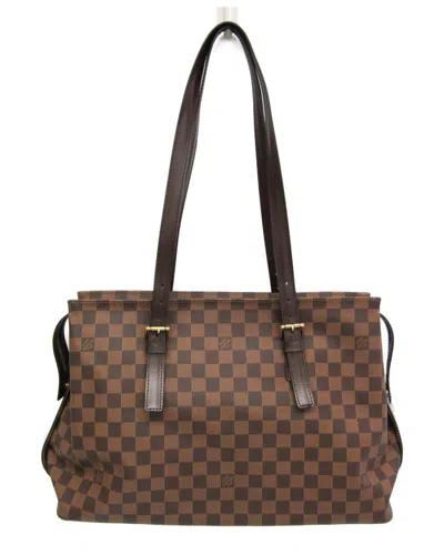 Louis Vuitton Ebene Damier Canvas Shoulder Bag (authentic Pre-loved)
