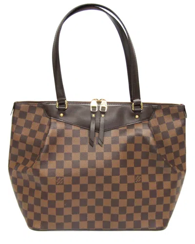 Louis Vuitton Ebene Damier Canvas Tote (authentic Pre-loved)