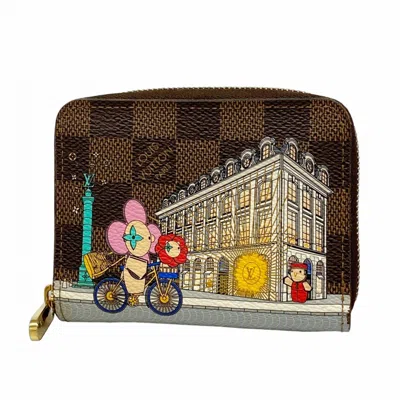 Pre-owned Louis Vuitton Ebene Multi-color Coin Purse/coin Case ()