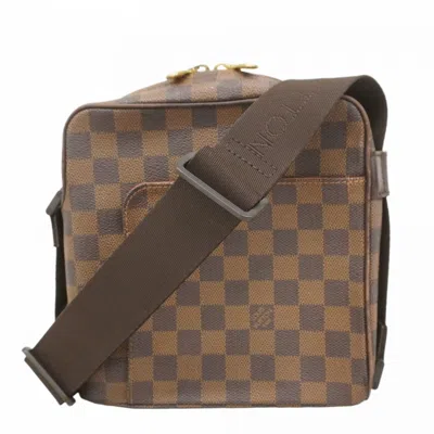 Pre-owned Louis Vuitton Ebene Shoulder Bag () In Brown