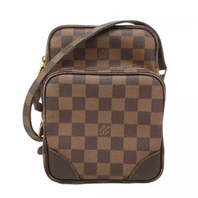 Pre-owned Louis Vuitton Ebene Shoulder Bag () In Brown