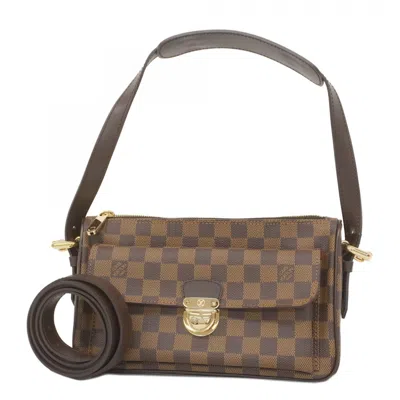 Pre-owned Louis Vuitton Ebene Shoulder Bag () In Brown