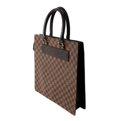 Pre-owned Louis Vuitton Ebene Tote Bag () In Brown