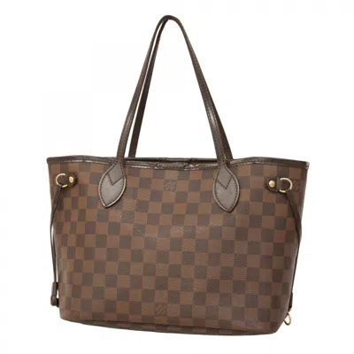 Pre-owned Louis Vuitton Ebene Tote Bag () In Brown