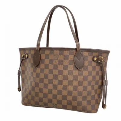 Pre-owned Louis Vuitton Ebene Tote Bag () In Brown