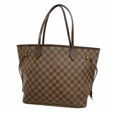 Pre-owned Louis Vuitton Ebene Tote Bag () In Brown