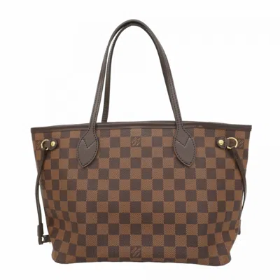 Pre-owned Louis Vuitton Ebene Tote Bag () In Brown
