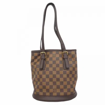 Pre-owned Louis Vuitton Ebene Tote Bag () In Brown