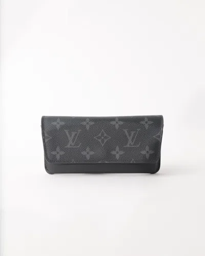 Pre-owned Louis Vuitton Eclipse Etui Lunette Woody Glasses Case