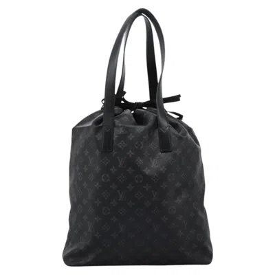 Pre-owned Louis Vuitton Eclipse Grey Canvas Tote Bag ()