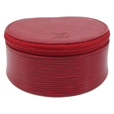 Pre-owned Louis Vuitton Ecrin Bijoux Jewelry Case Epi Leather Red Leather Jewelry Set Jewelry ()