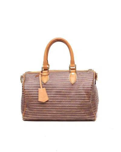 Pre-owned Louis Vuitton Eden Speedy Bandouliere 30 Bag In Multi
