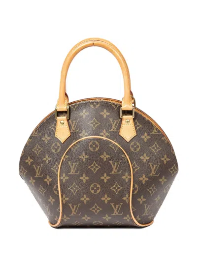 Pre-owned Louis Vuitton Ellipse Mm Tote Bag In Brown