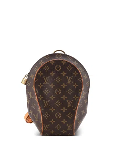 Pre-owned Louis Vuitton Ellipse Monogram Canvas Backpack In Brown